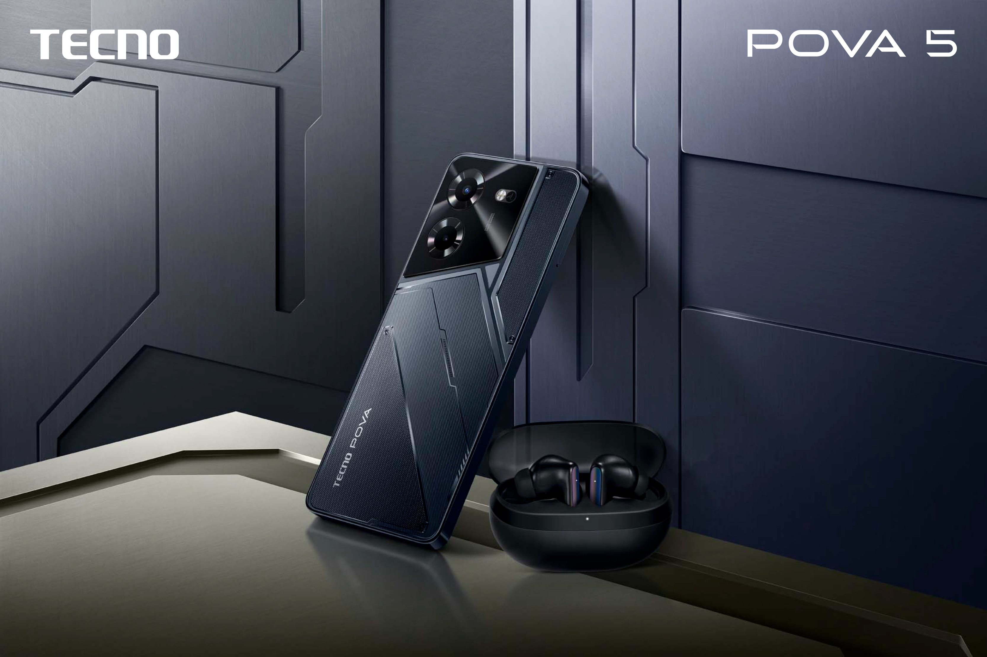 Tecno Pova 5 Pro With Arc Interface, 50-Megapixel Primary Camera