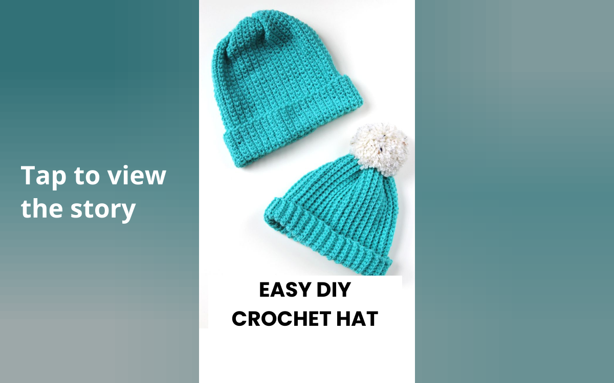 Gathering Beauty - Easy DIY Crochet Hat 