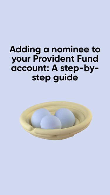 Step-by-Step guide to adding a nominee to your PF account 