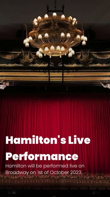 Broadway Shows - Hamilton